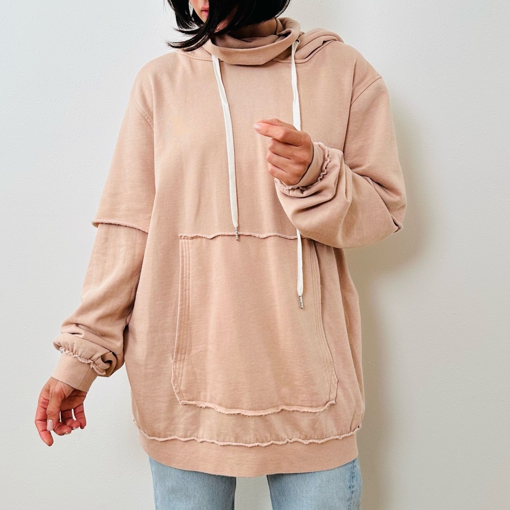 The Laundry Room Dusty Pink Cozy Hoodie